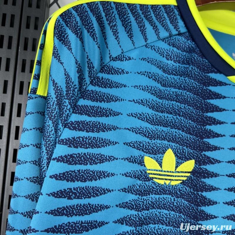 2026 Mens Colombia World Cup Away Long Sleeve Jersey
