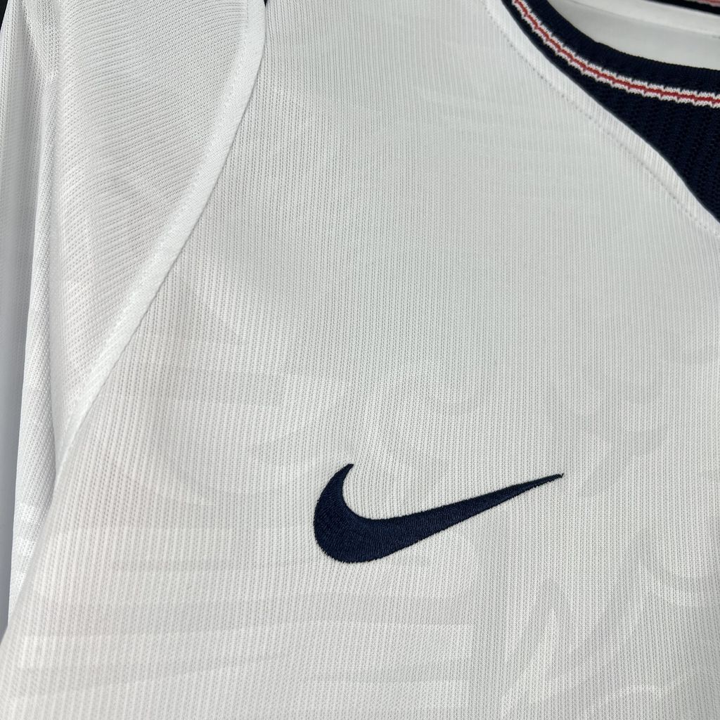 2026 Mens England World Cup Home Long Sleeve Jersey