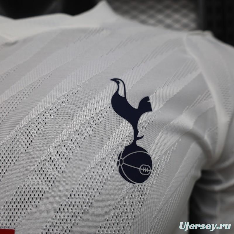 Player Version 26/27 Tottenham Hotspur Long Sleeve Home White Jersey