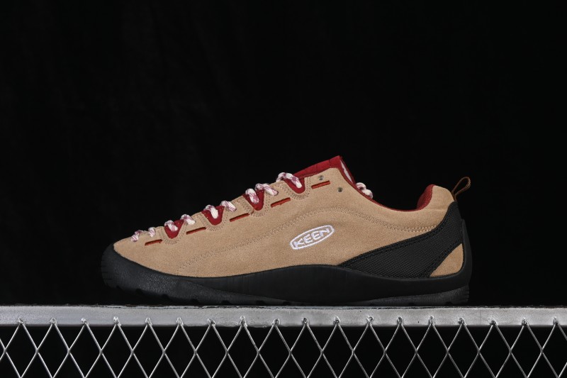 Keen Jasper Retro Street Style Outdoor Shoes in Cream - F.C3