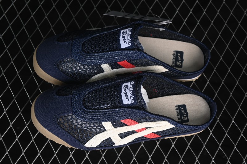 Onitsuka Tiger Mexico 66 Sabot Mesh Breathable Slip-On Half Slipper - 1183C123-400