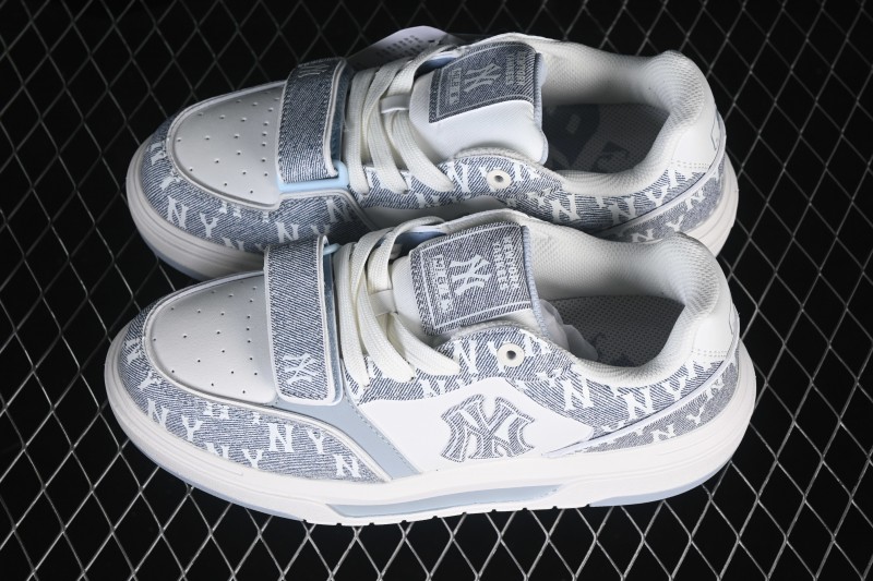 New York MLB Chunky Liner Pocket Monogram High-Top Thick-Soled Running Shoes - 3ASXM026N50BRL