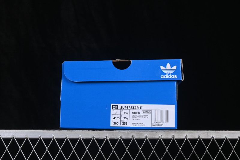 Adidas Originals Superstar II Classic Shell-Toe Casual Sneakers - KH8023