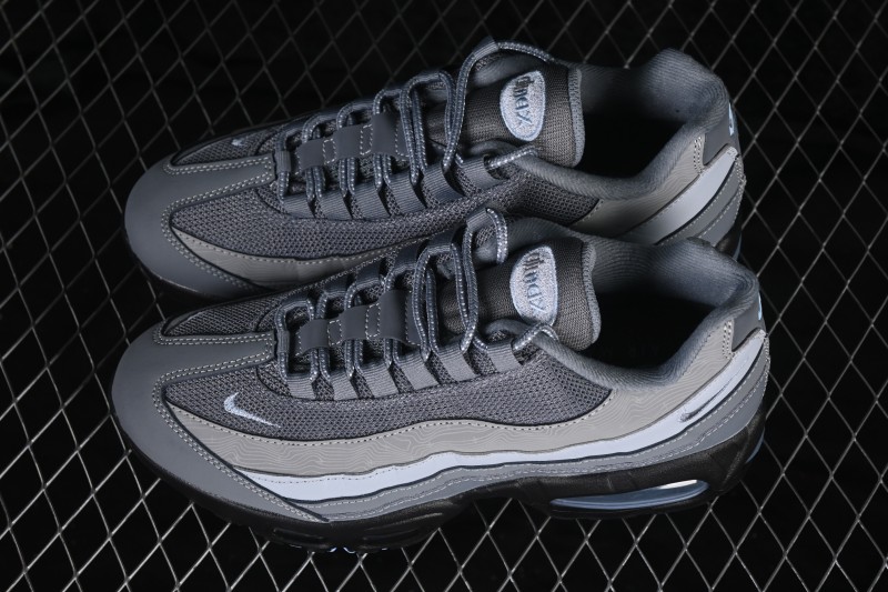 Nike Air Max 95 Retro Running Shoes with Cushioned Air Sole - IB7682-001