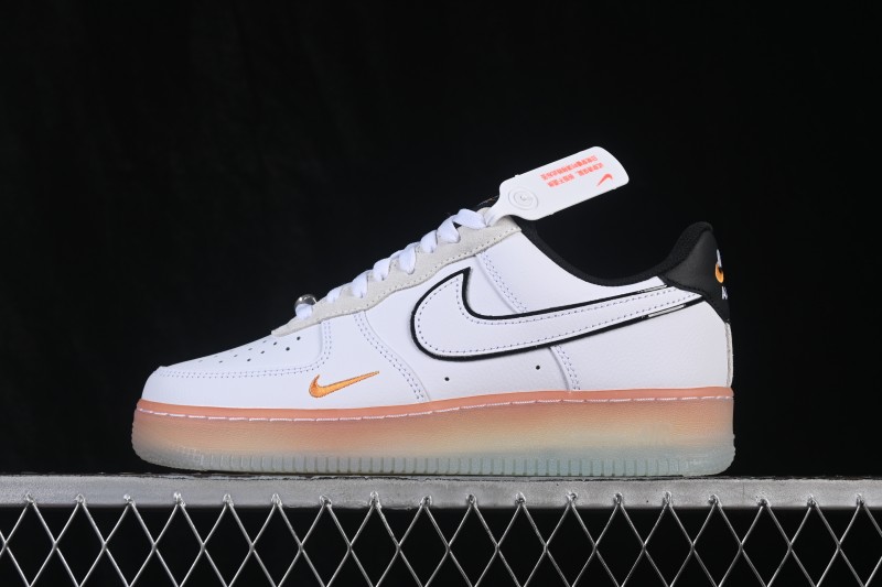 Nike Air Force 1 '07 Low Casual Skateboarding Shoes with Full-Length Air Cushion - IQ0228-100