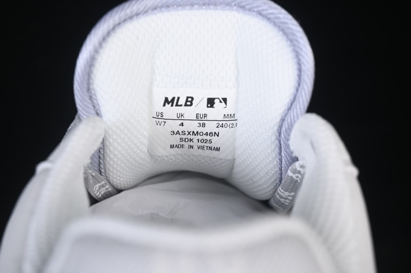 NY MLB Bigball Chunky Liner Denim Monogram New York Yankees Elevated Casual Sneakers - 3ASXM046N50GRL