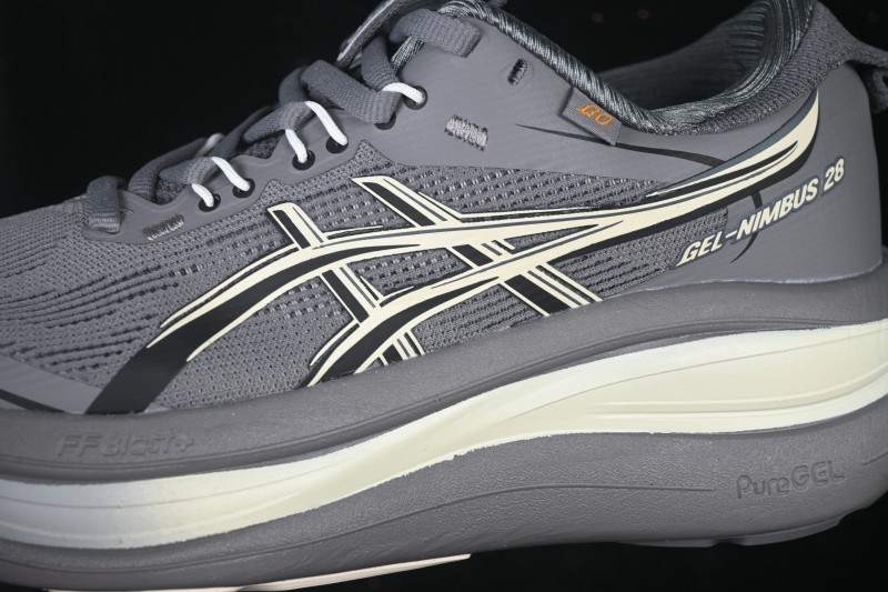 Asics Gel-Nimbus 28 Retro Breathable Cushioned Running Shoes for Men - 1011C268-021