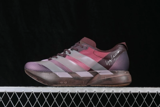 Y-3 x Adidas Adizero Adios 4 Running Shoes with Lightweight Breathable Low-Top Design - KI7791