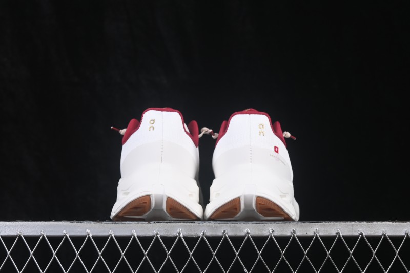 On Cloudtilt Snake Year Limited Edition Comfortable Anti-Slip Low-Top Urban Commuter Running Shoes White Red