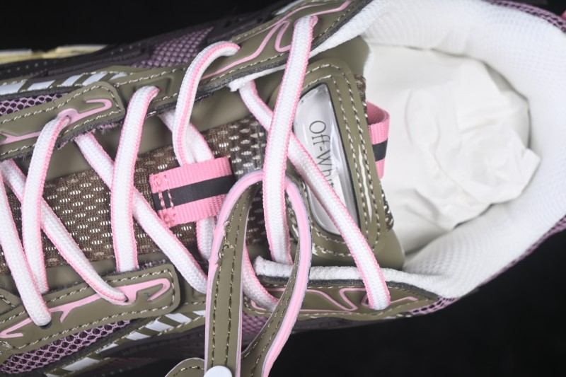 Off-White c/o Virgil Abloh Retro Running Shoes with Deconstructed Design - AJF6