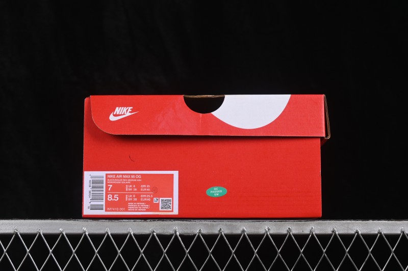 Nike Air Max 95 OG Retro Running Shoes with Vintage Air Cushioning - IM7410-001