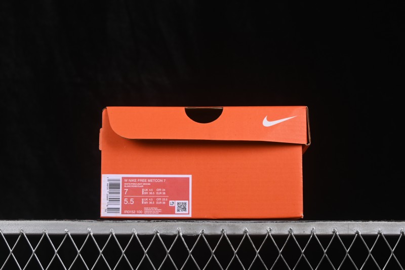 Nike Free Metcon 7 Mesh Round-Toe Lace-Up Cushioned Training Lifestyle Sneakers - IR0152-100