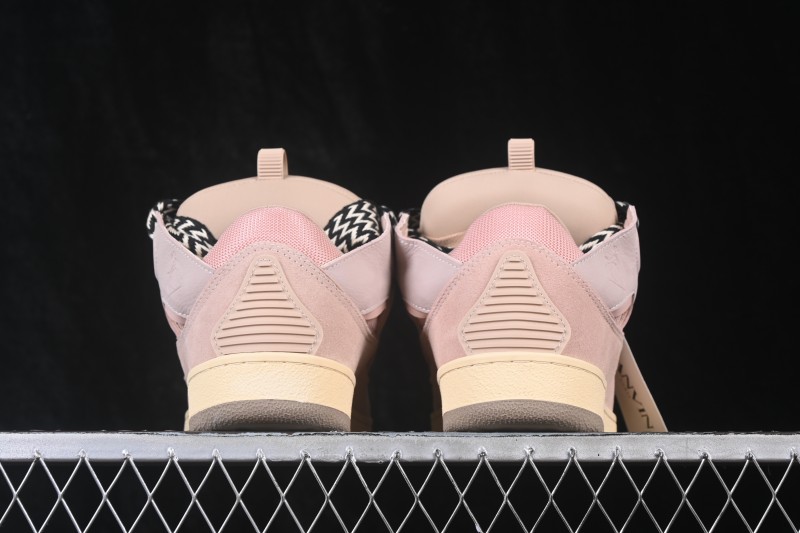 Lanvin Two-Tone Lace-Up Low-Top Lifestyle Casual Shoes - AJE5