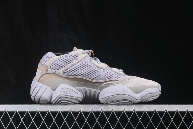 Adidas Originals Yeezy 500 Ash Grey Purple Sneakers - IE4783