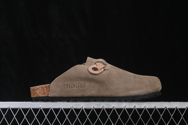 Birkenstock Boston Soft Footbed Suede Shearling Clog - 0560771