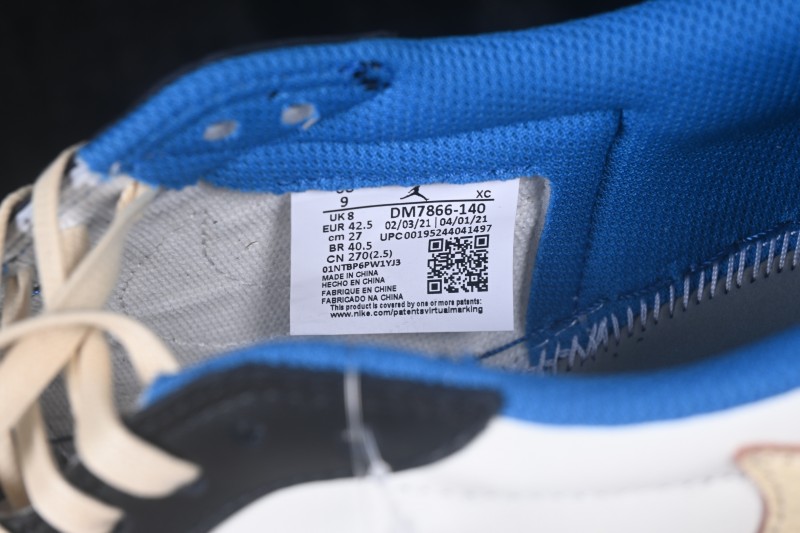 Nike Air Jordan 1 Low OG Travis Scott x Air Jordan 1 Low OG AJ1 Low Top Full-Grain Leather - DM7866-140