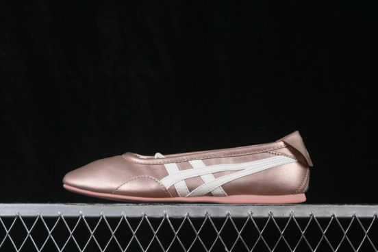 Onitsuka Tiger Gymnarina Stylish Premium Ballet-Inspired Mary Jane Shoes - 1182A754-700