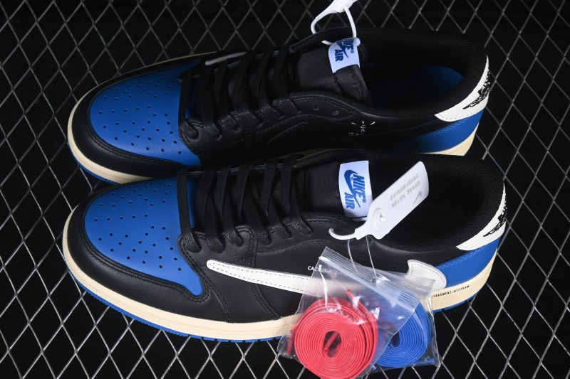 Nike Travis Scott x Air Jordan 1 Low OG AJ1 Cactus Jack Low Top Sneakers - DM7866-014