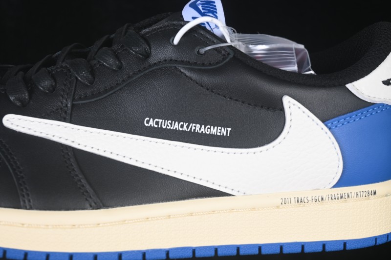 Nike Travis Scott x Air Jordan 1 Low OG AJ1 Cactus Jack Low Top Sneakers - DM7866-014