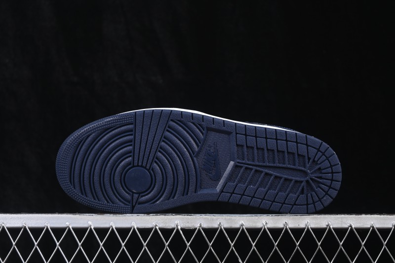 Nike Air Jordan 1 Low AJ1 Grey Blue Low-Top Retro Cultural Basketball Shoes - IV6045-451