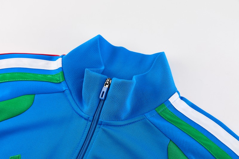 26/27 Air Jordan  Bright Blue Full Zipper Jacket + Long Pants