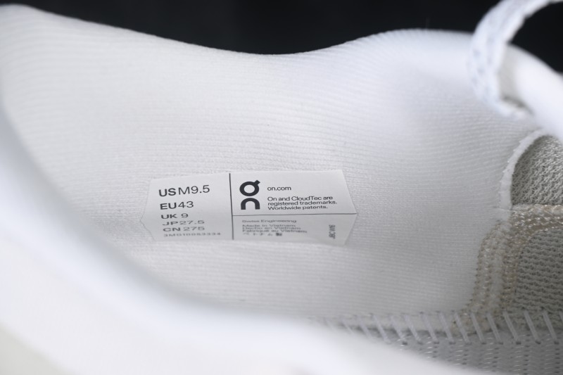 On Cloudmonster 3 On Running Comfort Anti-Slip Wear-Resistant Cushioned Running Shoes Ivory - Ivory