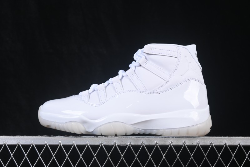 Comme des Garçons x Nike Air Jordan 11 White Sneakers - IV7639-100
