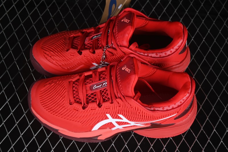 Asics Court FF 3 Novak Retro Breathable Cushioned Casual Running Shoes - 1041A362-962