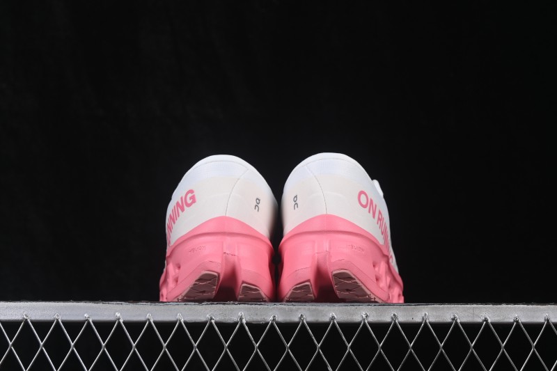 On Cloudmonster 3 Comfort Anti-Slip Wear-Resistant Cushioned Running Shoes - 3WG10035084 Ivory Camellia