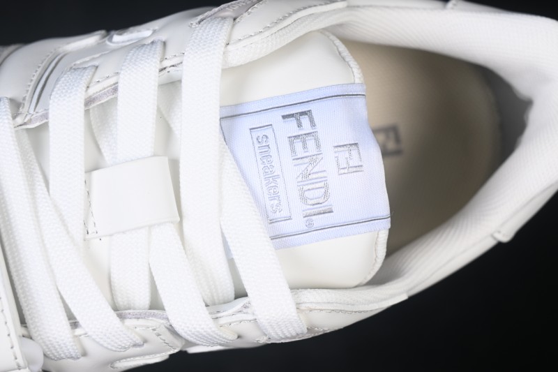 Fendi Match Round Toe Thick Sole Low-Top Casual Sneakers - AHH2F1FHS
