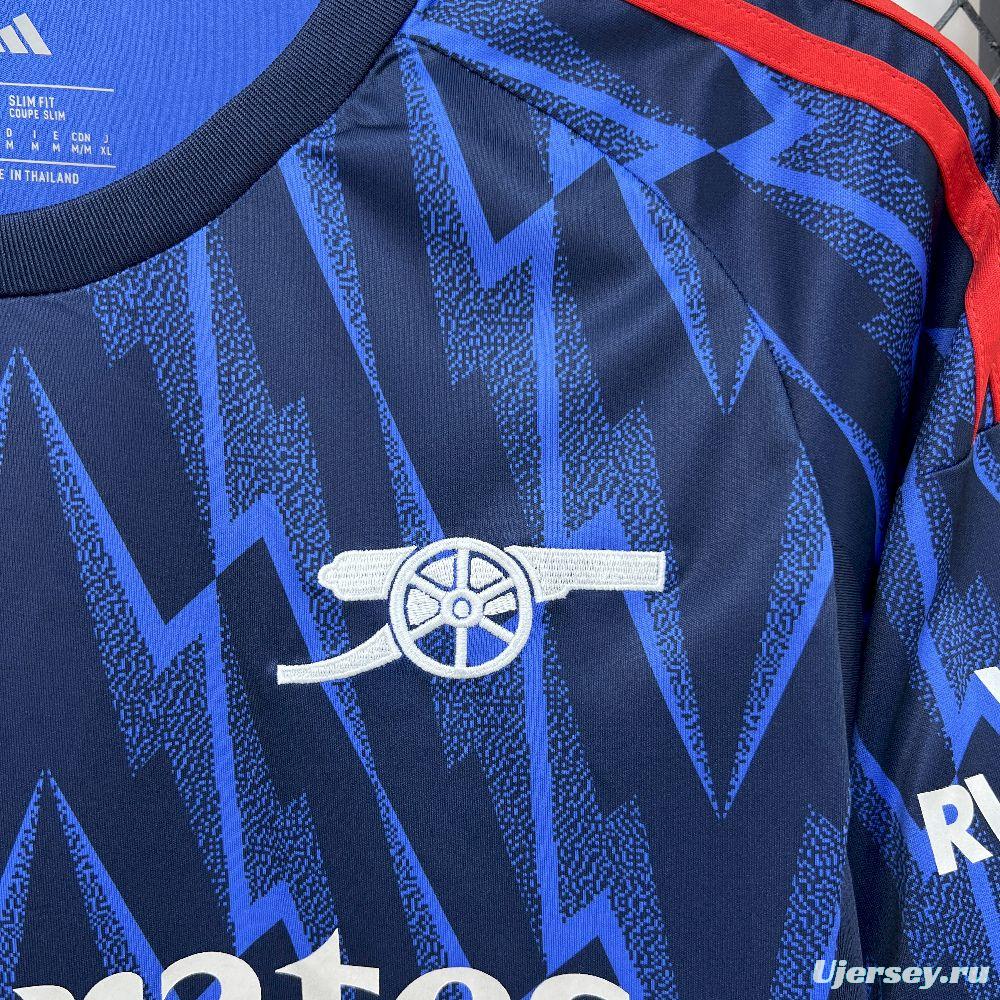 2025/26 Mens Arsenal Away Long Sleeve Jersey