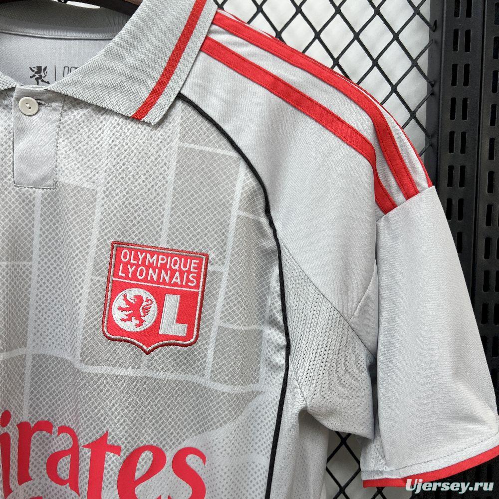 2025/26 Mens Olympique Lyonnais Third Jersey