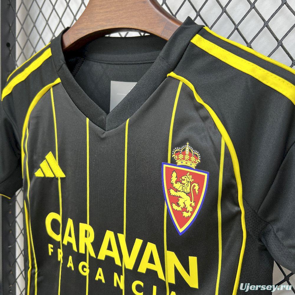 2025/26 Kids Real Zaragoza Away Kit