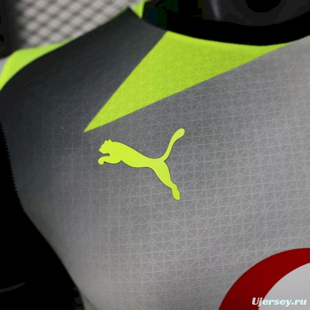 2025/26 Player Version Mens Borussia Dortmund Away Jersey