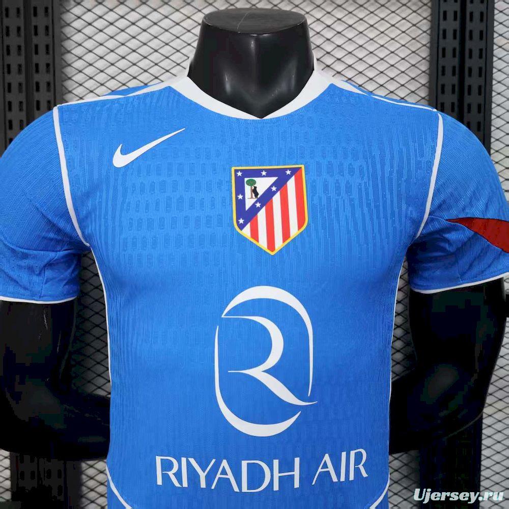 2025/26 Player Version Mens Atletico Madrid Third Jersey