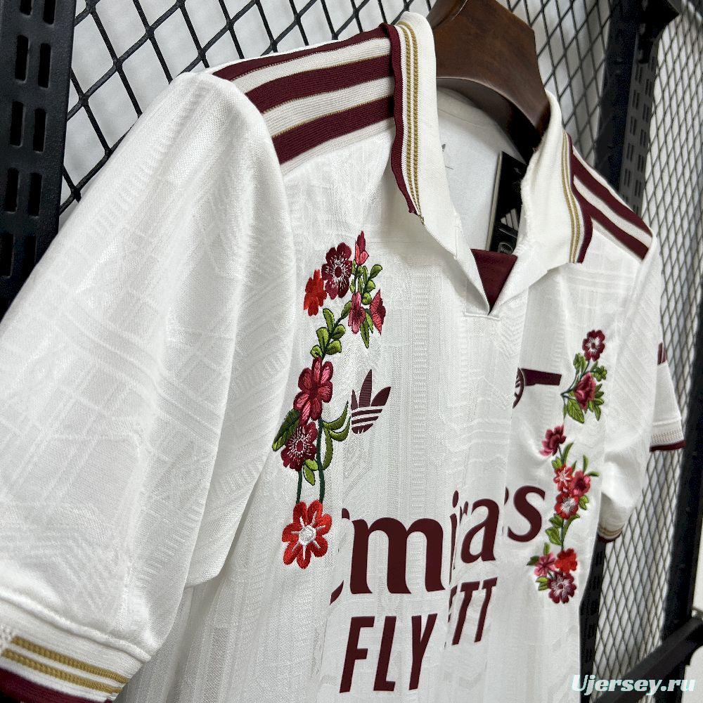 2025/26 Player Version Mens Arsenal Third-Embroidered Jersey