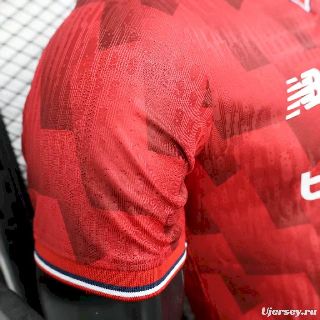 2025/26 Player Version Mens Lille OSC Home Jersey