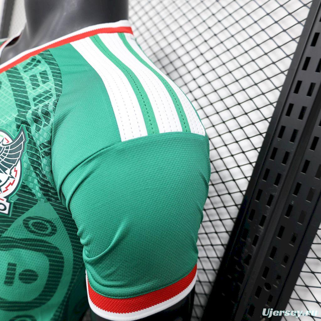 2026 Player Version Mens Mexico World Cup Home Jersey