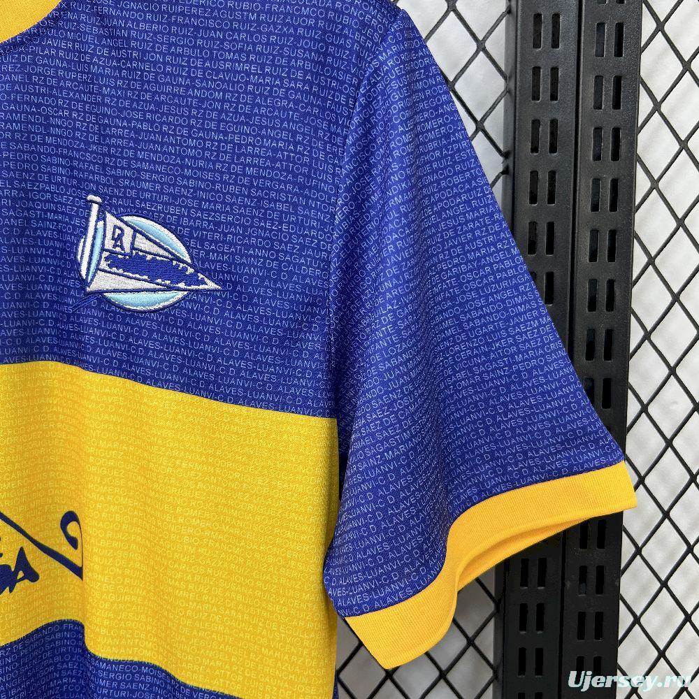 2000/01 Retro Deportivo Alaves Champions League Final Jersey
