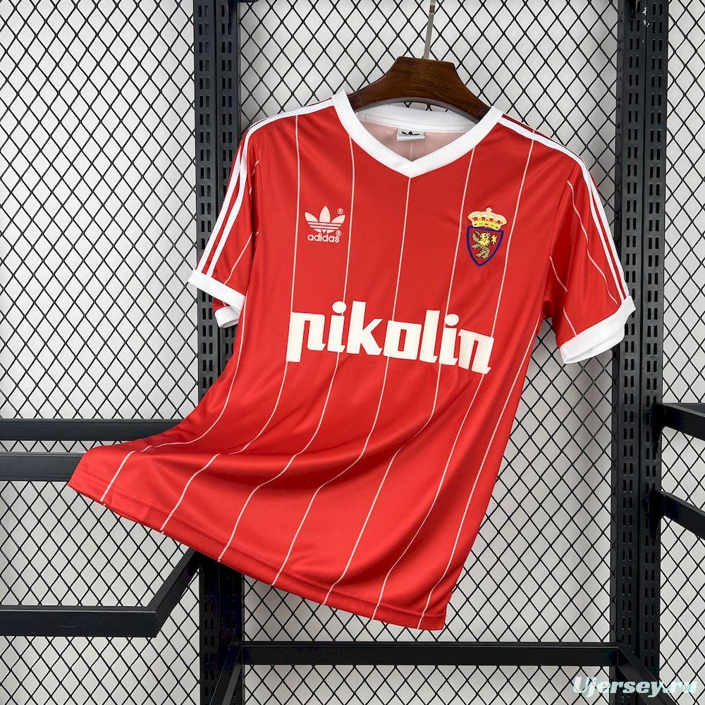 1983/84 Retro Real Zaragoza Home Jersey
