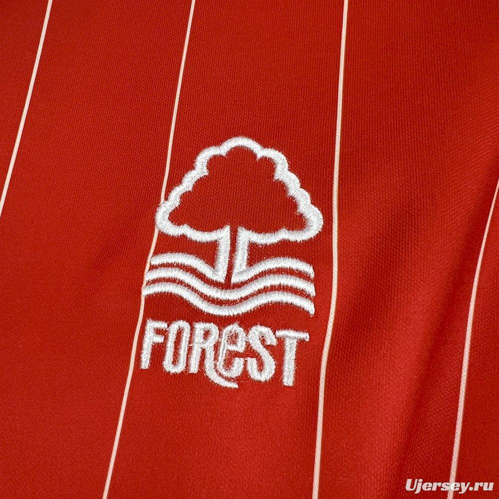 1982/84 Retro Nottingham Forest Home Jersey
