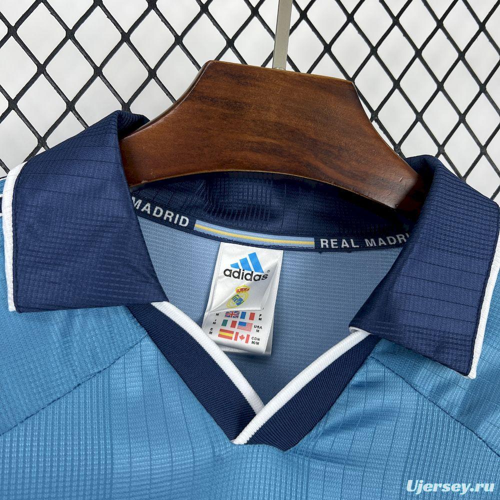1999/00 Retro Real Madrid Third Long Sleeve Jersey