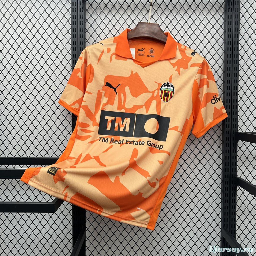 2025/26 Mens Valencia CF Retro Jersey