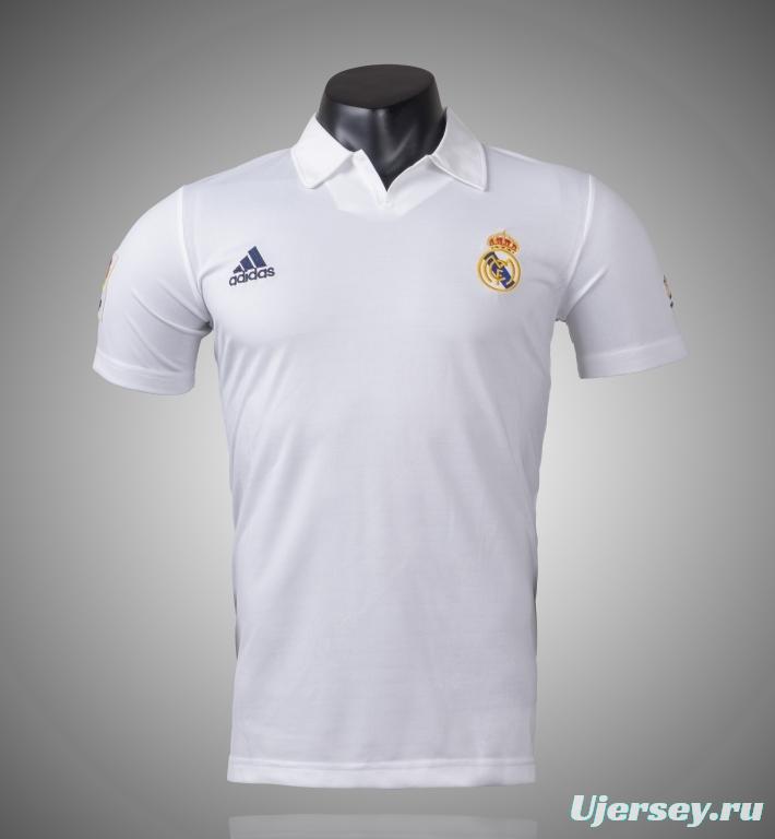 RETRO 01/02 Real Madrid Home Champion League Jersey (No Sponsor)