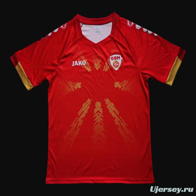 2023 North Macedonia Home Jersey