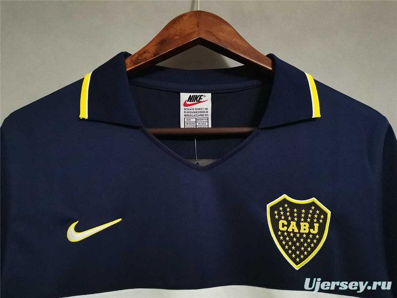 Retro 96/97 Boca Juniors Home Soccer Jersey