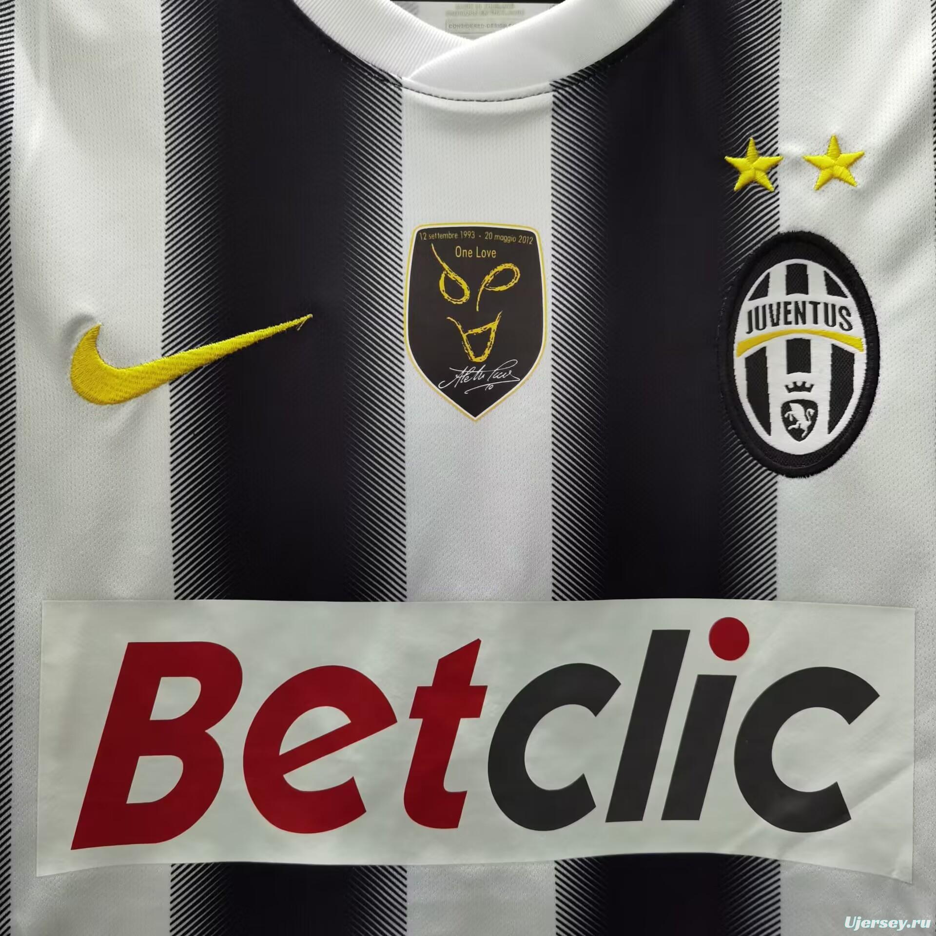 Retro 10/11 Juventus Home Jersey With Full Patches