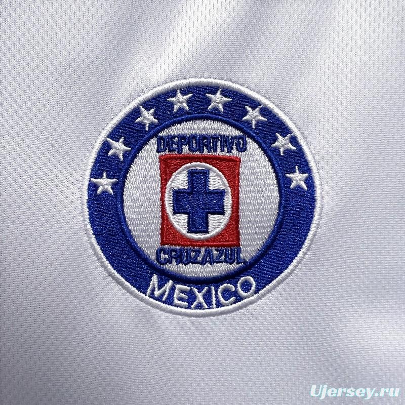 Retro 96/97 Cruz Azul Away White Jersey