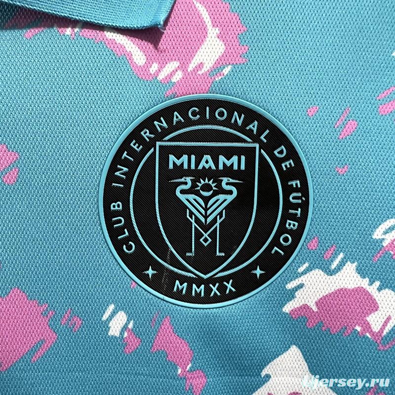 Player Version 23/24 Inter Miami MESSI Third Blue Jersey