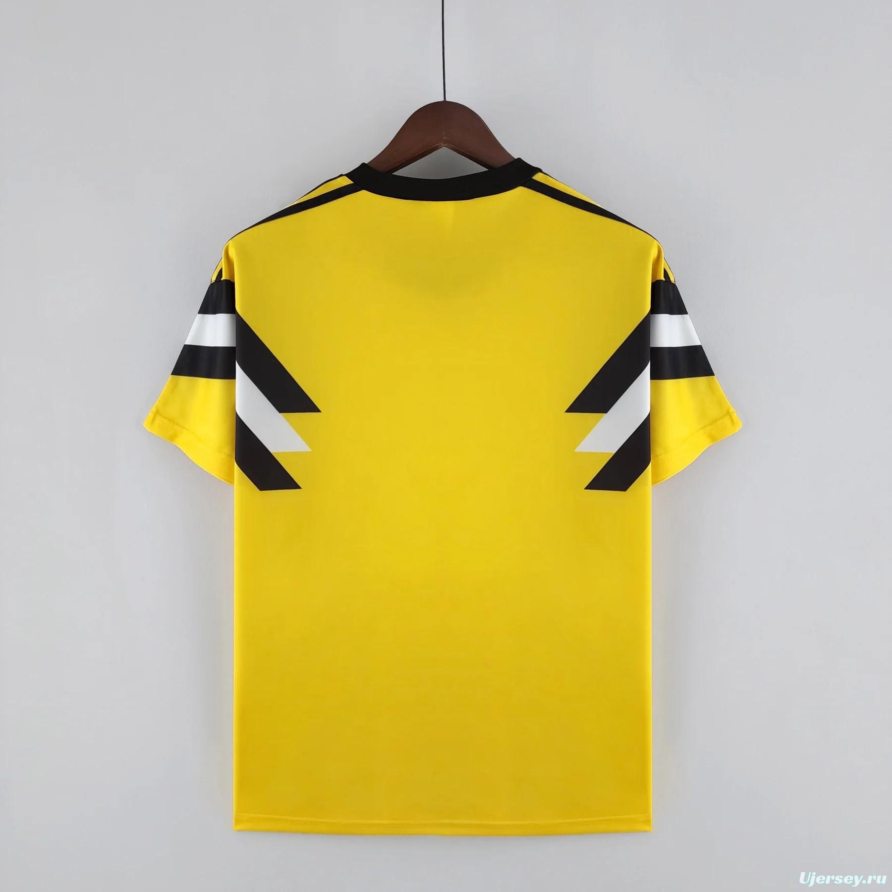 1989 BORUSSIA DORTMUND  DFB POKAL Final Home Jersey